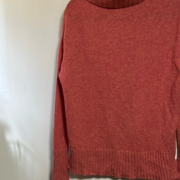 Moth By Anthropologie Wool Blend Turtleneck Sweater Sz Oversized Small - Picture 6 of 10